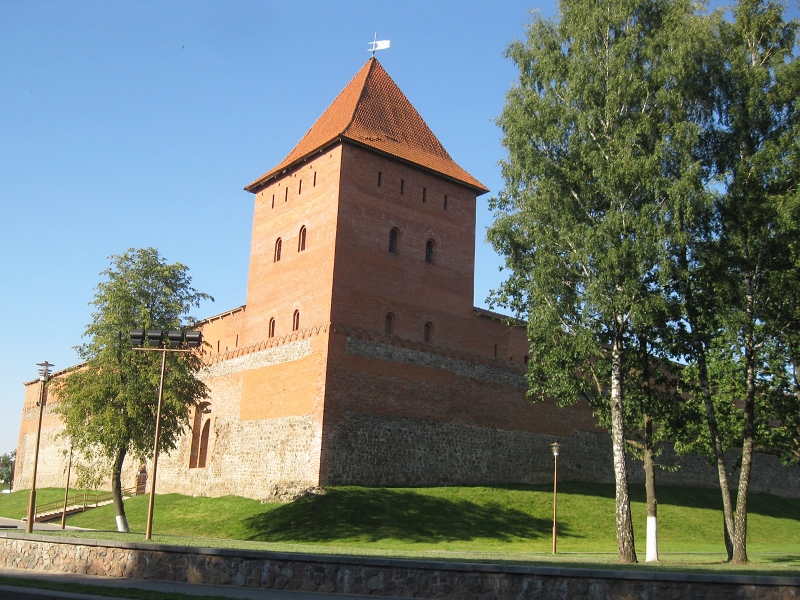 Jedna z zamkowych wież 